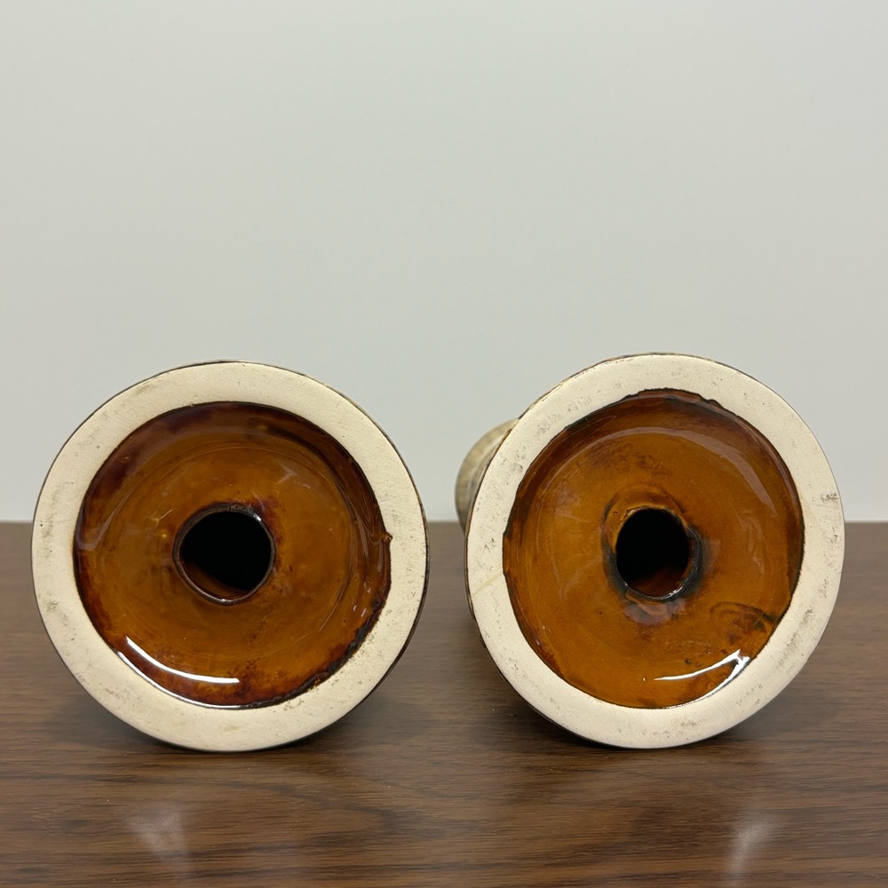 Woodland Squirrel Ceramic Candle Holders - Pair - Picture 6 of 9